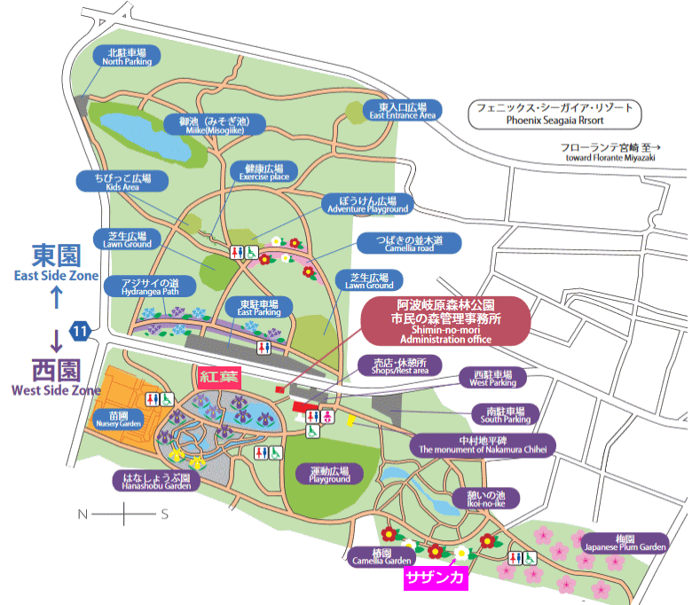 市民の森 リーフレトより 市民の森 リーフレトより