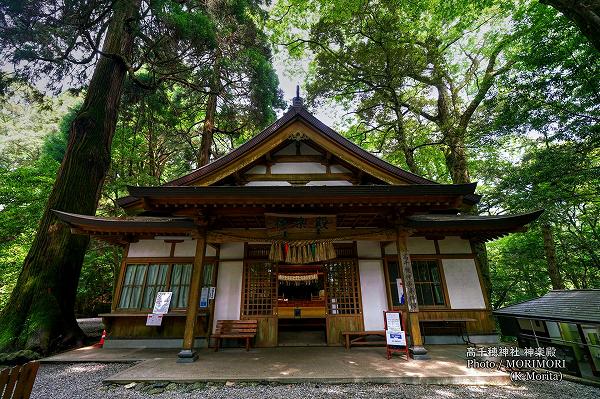 高千穂神社 神楽殿 高千穂神社 神楽殿