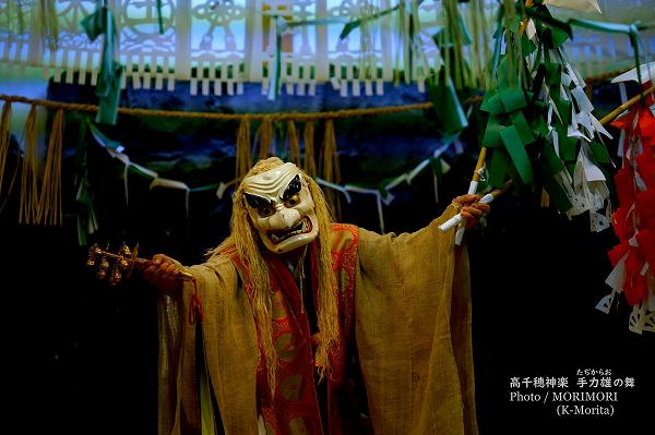 高千穂神楽 手力雄の舞 高千穂神楽 手力雄の舞