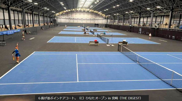 ���̤��¤֥���ɥ������ȡʤҤʤ� TENNIS PARK MIYAZKI��
