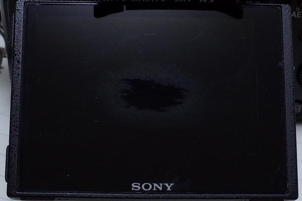 コーディングの剥れた液晶画面 コーディングの剥れた液晶画面