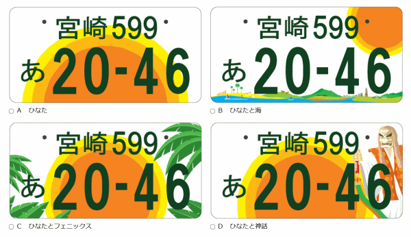 宮崎県版図柄入りナンバープレートに関する県民アンケート