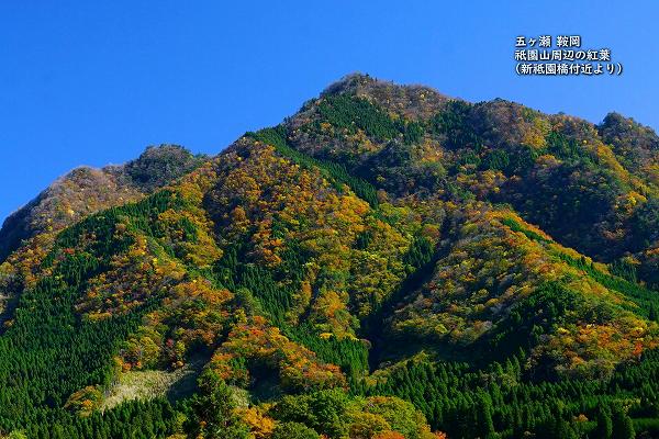 五ヶ瀬　祇園山の紅葉